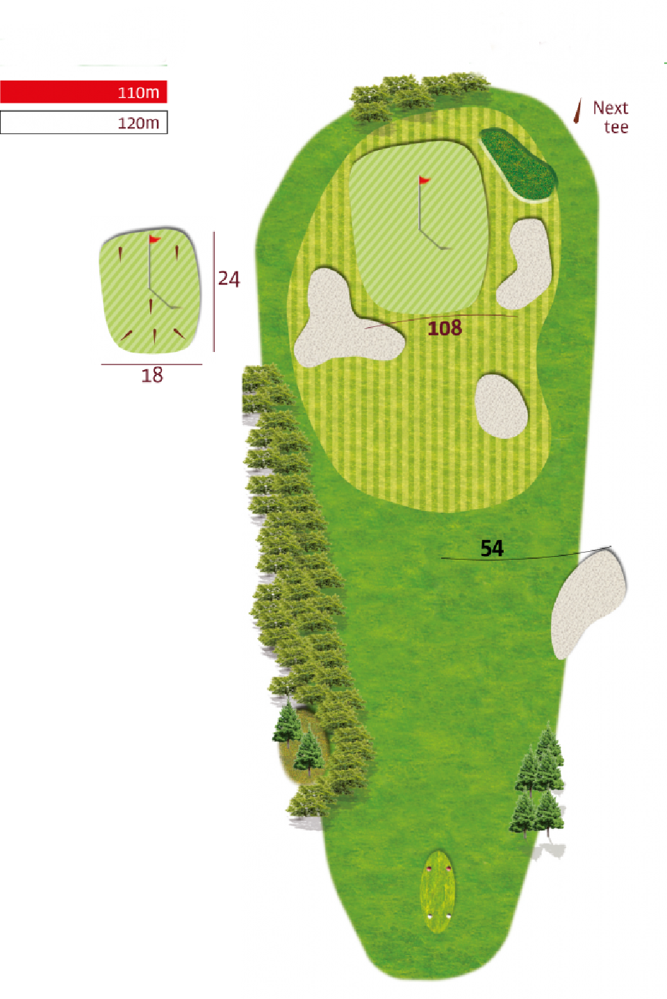 Plan hole 1