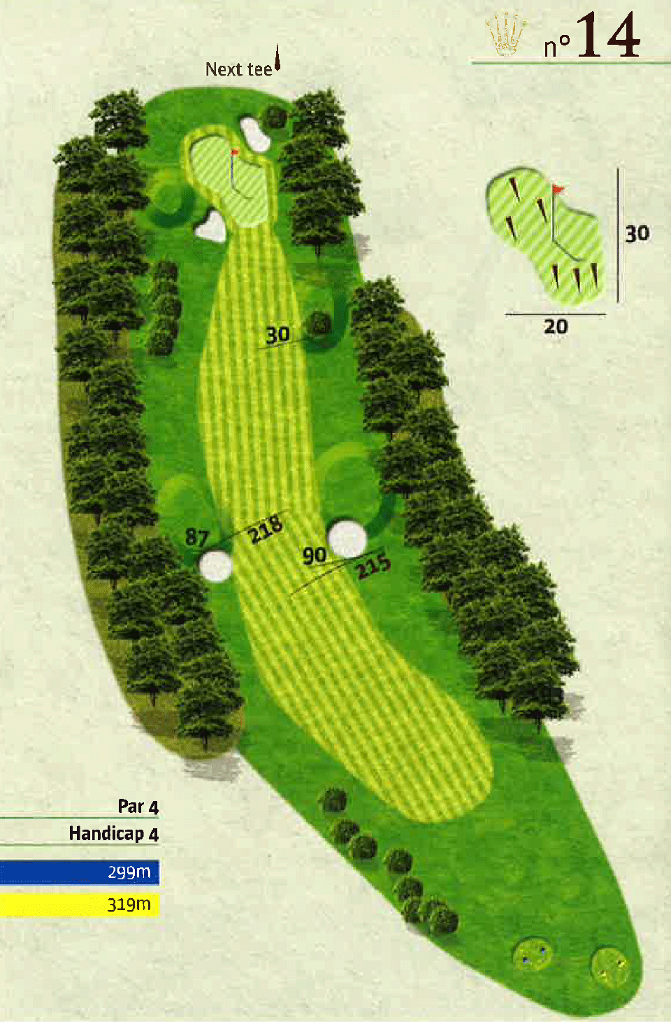 Plan hole 14