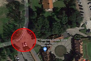 Please use our new parking lot.